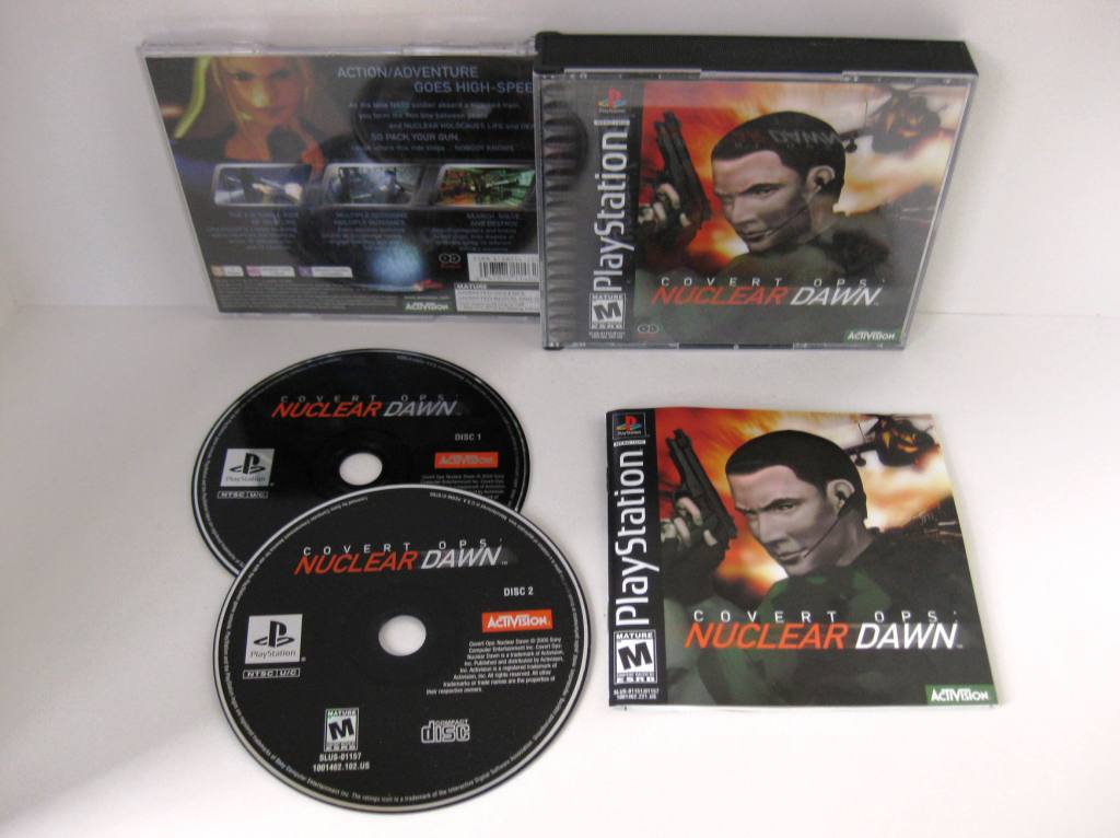 Covert Ops: Nuclear Dawn - PS1 Game